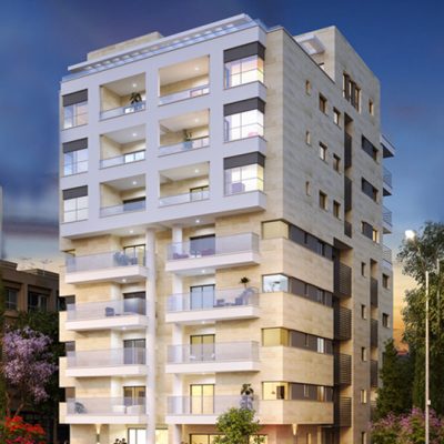 קריניצי 75 רמת גן פינוי בינוי יזם : אנגלאינווסט התחדשות עירונית בע"מ ליווי פיננסי: בנק הפועלים